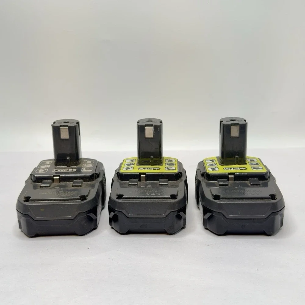 Ryobi 18volt Batteries P190 For Parts Not Working Lot Of 3
